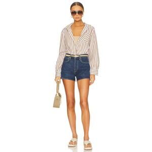 Citizens of Humanity Marlow High Rise Relaxed Vintage Shorts in Schnapps 30 US10